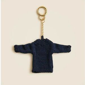 J. Crew Rollneck trade bag charm - Navy Sweater